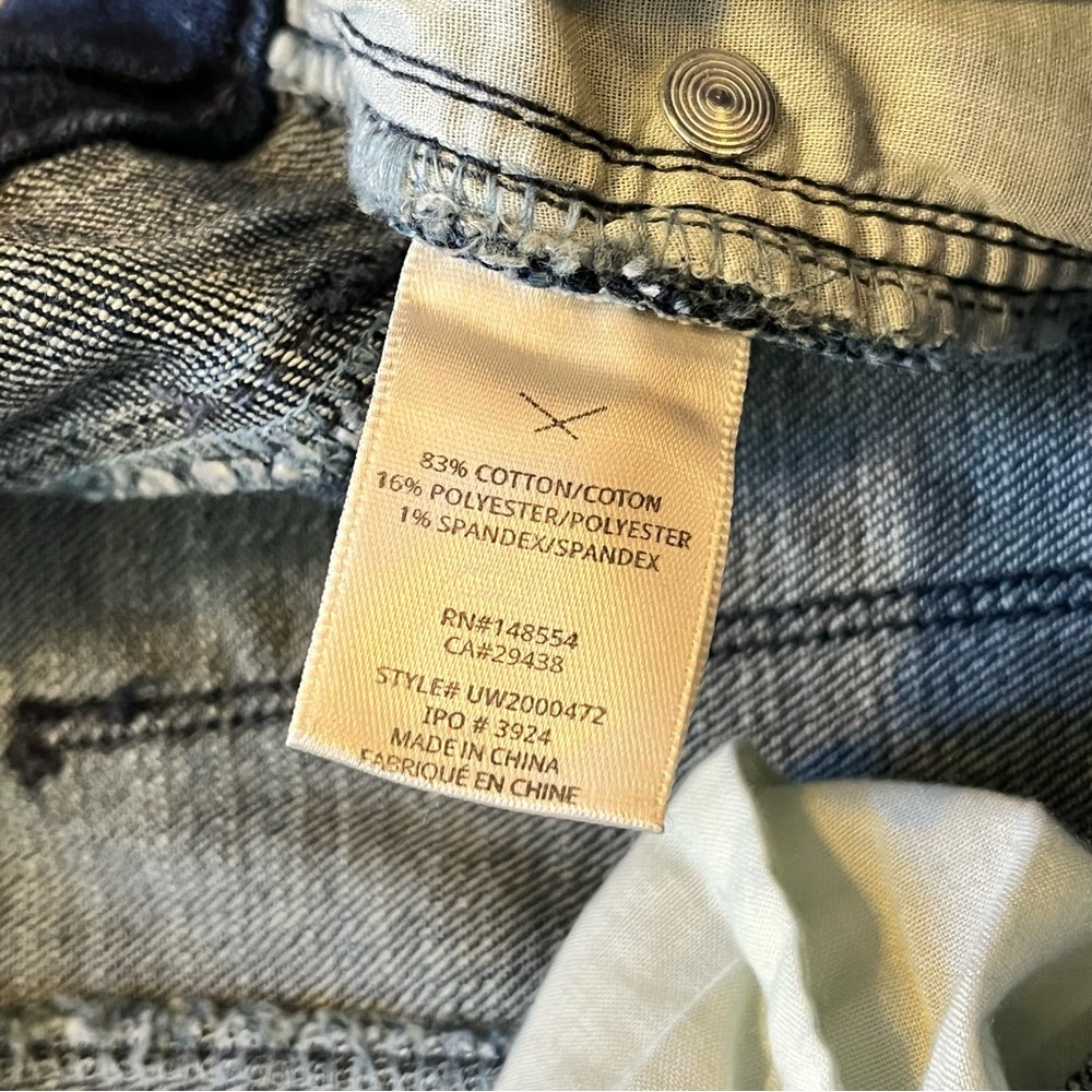 Unpublished Flare Dark Blue Jeans size 26 - Picture 6 of 9